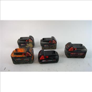 Milwaukee Tool Batteries, 3+ Pieces