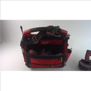 Milwaukee Toolbox With Band Saw, Clamp Meter, And More 20+ Pieces