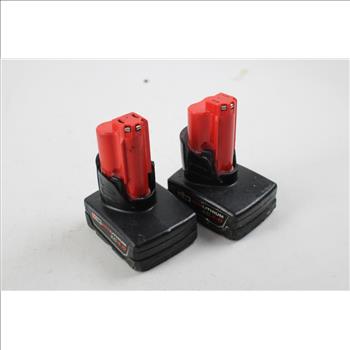 Milwaukee XC4.0 Battery Packs, 2 Pieces