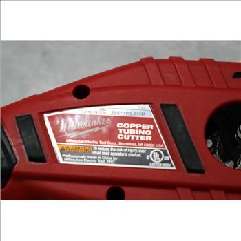 Milwaukee Copper Tubing Cutter