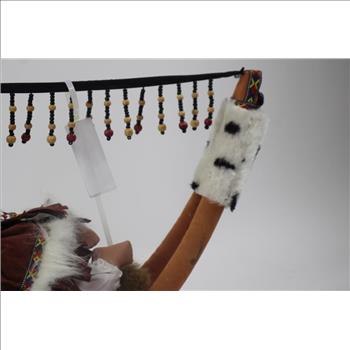 Minature Hammock With Native Doll