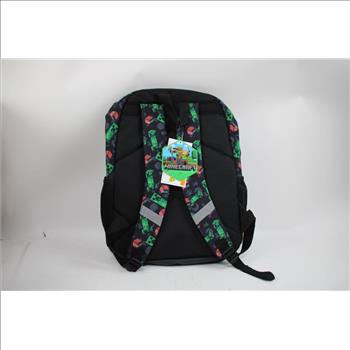Minecraft Backpack, Airpods, And Armitron Digital Watch, 4 Pieces