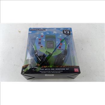 Minecraft Interactive Watch & Headphone Set