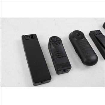 Mini Cameras/Recorders, 5 Pieces