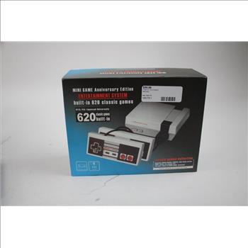 Mini Game Entertainment System With Classic Games, HD Video Converter 1080p, 2 Pieces