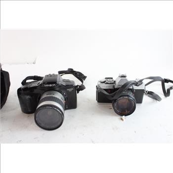 Minolta Maxxum 7xi & XG7 Cameras, 2 Pieces