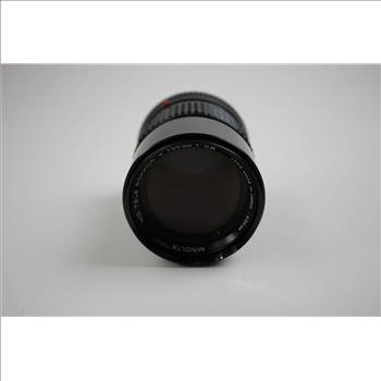 Minolta MD Tele Rokkor-X 135mm F2.8 Lens, And 70-210/4 MD Zoom Lens, 2 Pieces