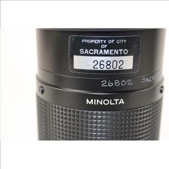 Minolta RF 500mm F/8 Auto Focus Mirror Lens