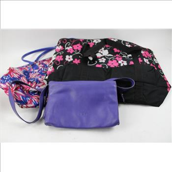 Misc Bags Lot And Backpacks, 8 Pieces