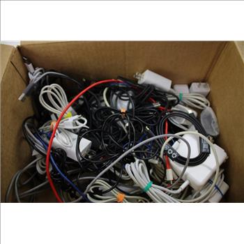 Misc Charging Blocks And Cables Lot