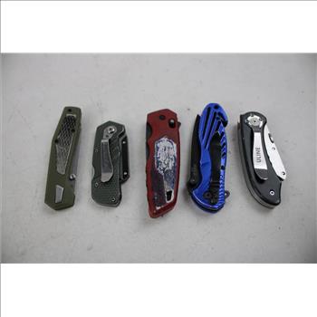Misc Lot Folding Knives