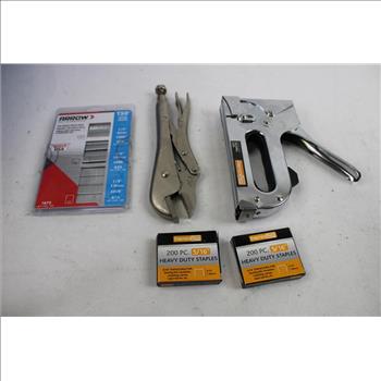 Misc Wrenches, Staple Gun, Staples