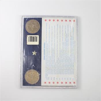 Missions Of The Orbiter Challenger Coin Set