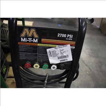 Mi-T-M 2700 Psi Pressure Washer