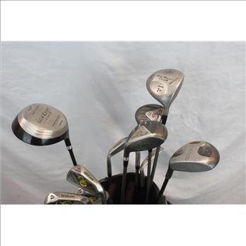 Mitsushiba Golf Bag With Clubs, 8+ Pieces