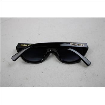 MIU MIU Cat-Eye Black Sunglasses