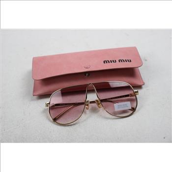 MiuMiu Ombre AA56S Aviator Sunglasses
