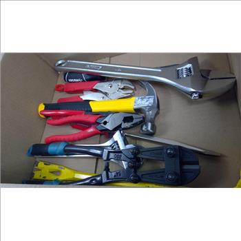 Mix Tool Set, Cutters, Hammer, Adjustable Wrench And More
