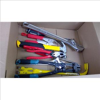 Mix Tool Set, Cutters, Hammer, Adjustable Wrench And More