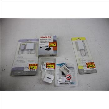 Mixed Adaptors, Smartphone SD Card Reader, And More, 14 Pieces