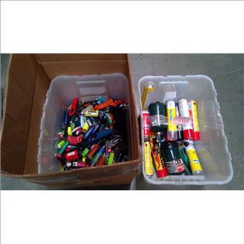 Mixed Butane/Propane With Mixed Lighters Bulk Lot