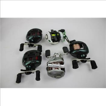 Mixed Fishing Reel Lot, 6 Pieces