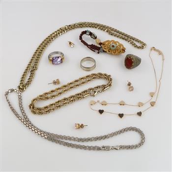 Mixed Jewelry, 10 Pieces