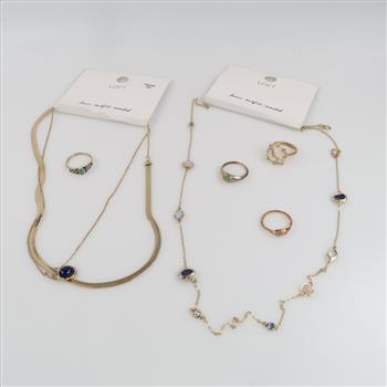 Mixed Jewelry, 6 Pieces - Including Silver Ring