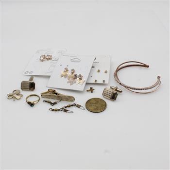 Mixed Jewelry And Token, 7+ Pieces