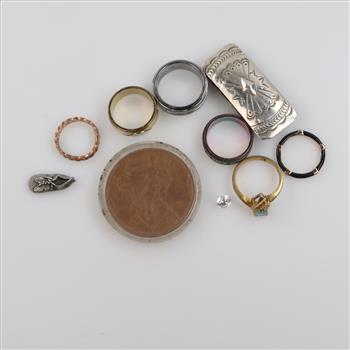 Mixed Jewelry And Token, 8+ Pieces