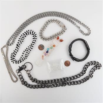 Mixed Jewelry And US Currency, 9+ Pieces