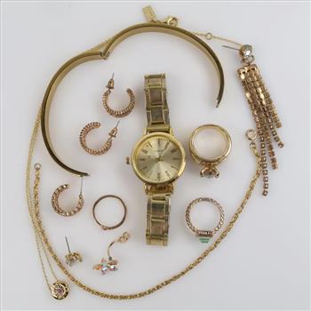 Mixed Jewelry And Watch, 10+ Pieces