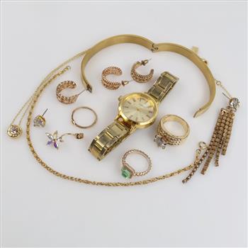 Mixed Jewelry And Watch, 10+ Pieces