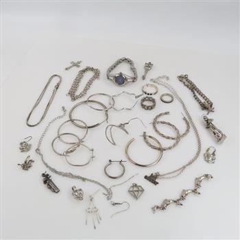 Mixed Jewelry And Watch, 10+ Pieces