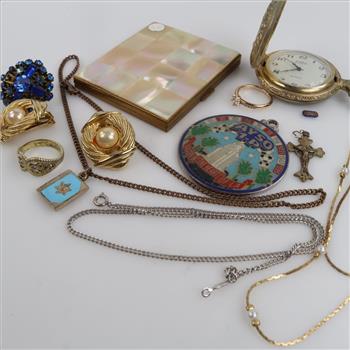 Mixed Jewelry And Watch, 10+ Pieces