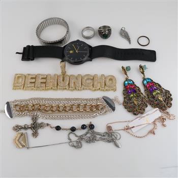 Mixed Jewelry And Watch, 10+ Pieces