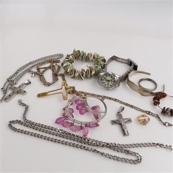 Mixed Jewelry And Watch, 10+ Pieces