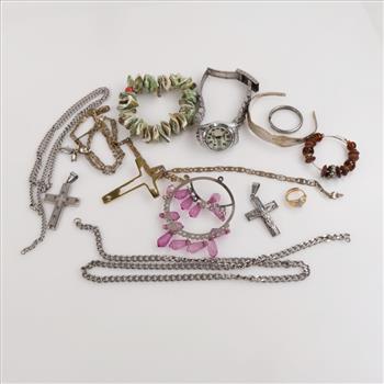 Mixed Jewelry And Watch, 10+ Pieces