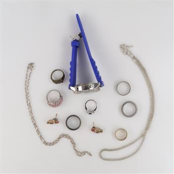 Mixed Jewelry And Watch, 11 Pieces