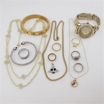 Mixed Jewelry And Watch, 12+ Pieces