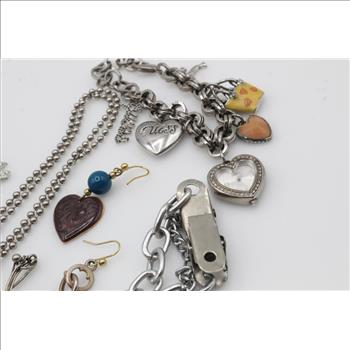 Mixed Jewelry And Watch, 14 Pieces