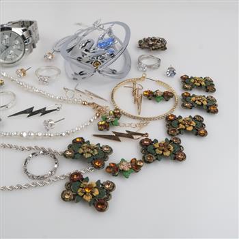 Mixed Jewelry And Watch, 15+ Pieces