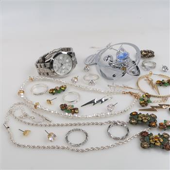 Mixed Jewelry And Watch, 15+ Pieces