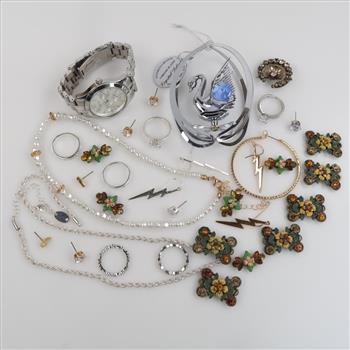 Mixed Jewelry And Watch, 15+ Pieces