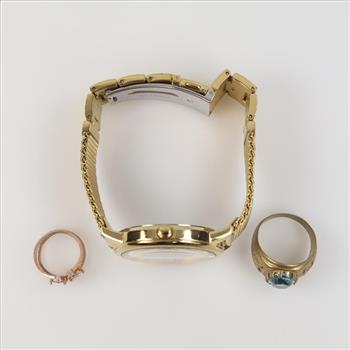 Mixed Jewelry And Watch, 3 Pieces