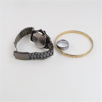 Mixed Jewelry And Watch, 3 Pieces