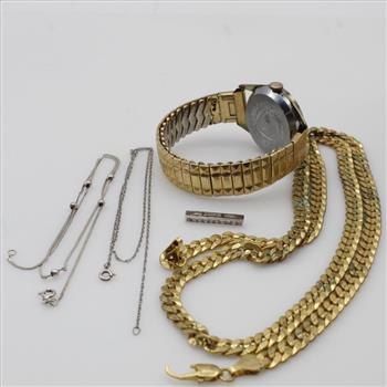 Mixed Jewelry And Watch, 3+ Pieces