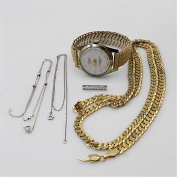 Mixed Jewelry And Watch, 3+ Pieces