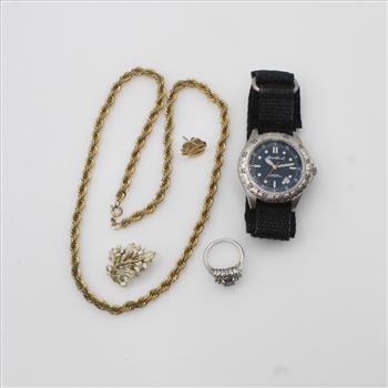 Mixed Jewelry And Watch, 3+ Pieces