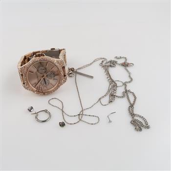 Mixed Jewelry And Watch, 3+ Pieces